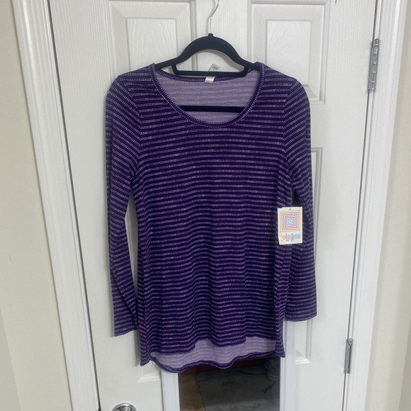 NWT LulaRoe Lynnae Long Sleeve Top (M) - Picture 1 of 6